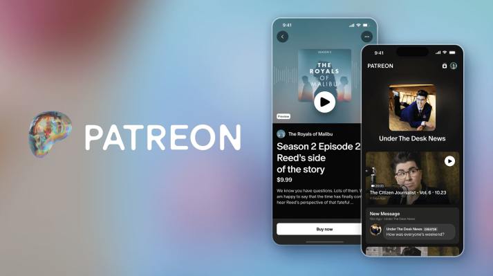 Patreon launches brand-new functions, a renovated application and also a makeover